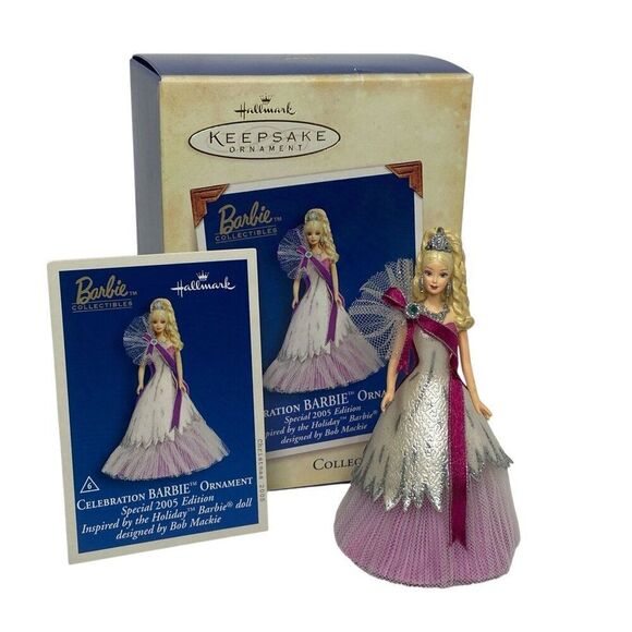 2005 Celebration BARBIE Hallmark Ornament 6th in Series - Picture 1 of 5